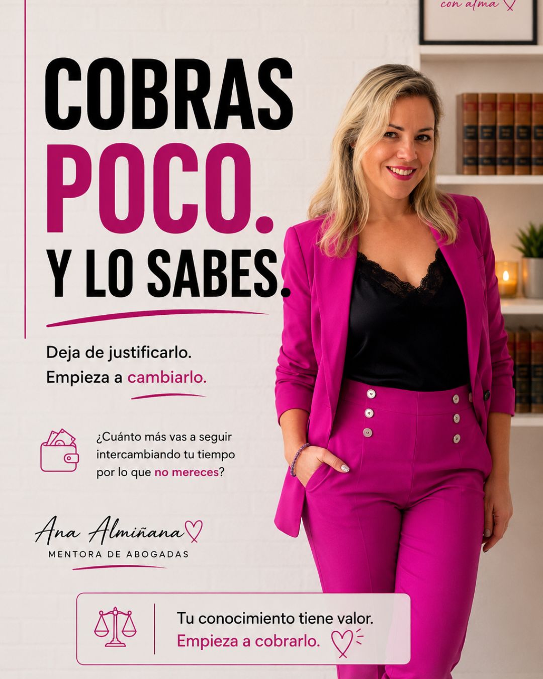 cobras poco y lo sabes